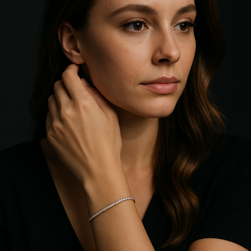 Pulseira Fiorela – Beleza Floral com Toque Italiano