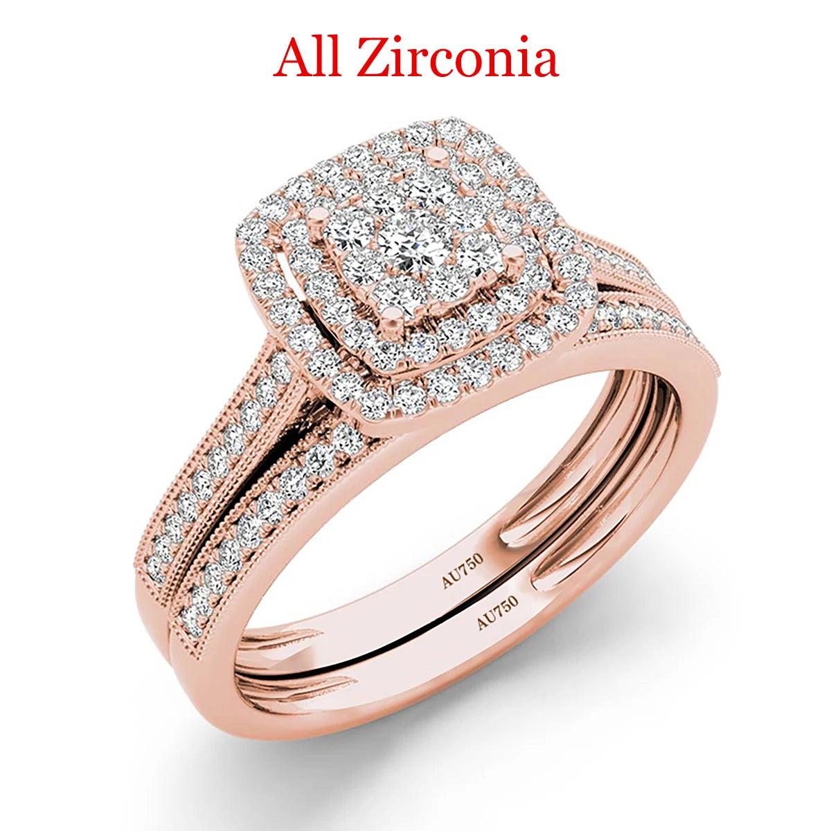 Anel Antonietta – Elegância Brilhante em Ouro 18K