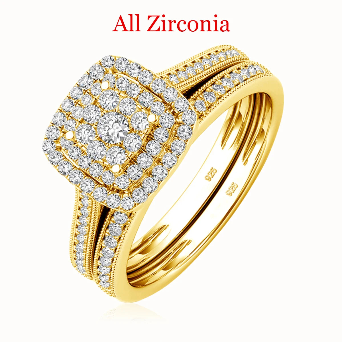 Anel Antonietta – Elegância Brilhante em Ouro 18K
