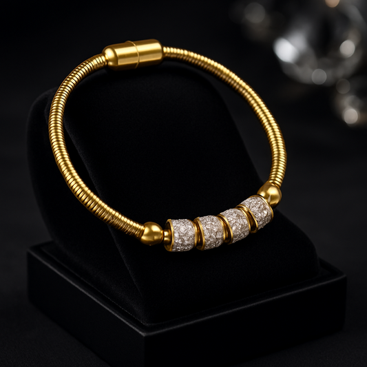 Pulseira Martina – Glamour Contemporâneo Inspirado na Itália