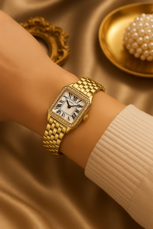 Relógio Alessandra – Elegância Sofisticada com Inspiração Italiana