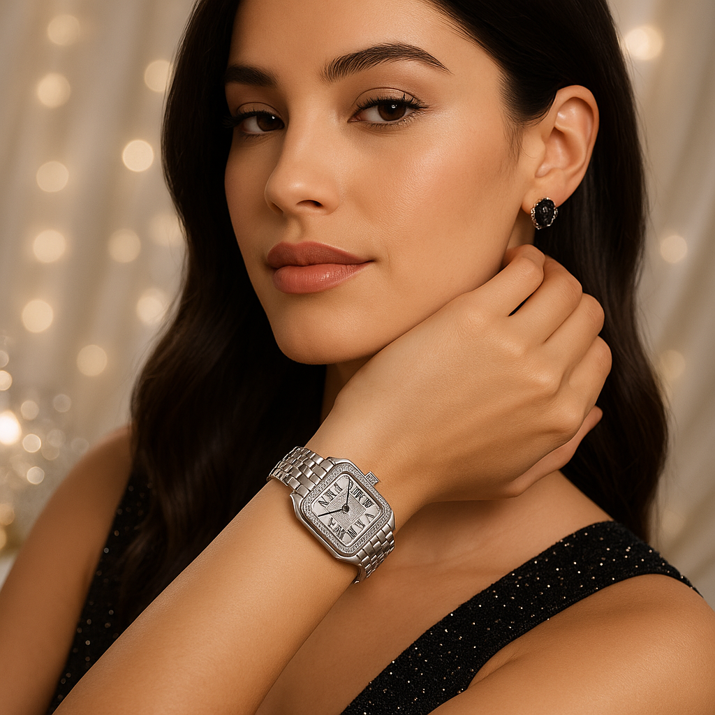 Relógio Alessandra – Elegância Sofisticada com Inspiração Italiana