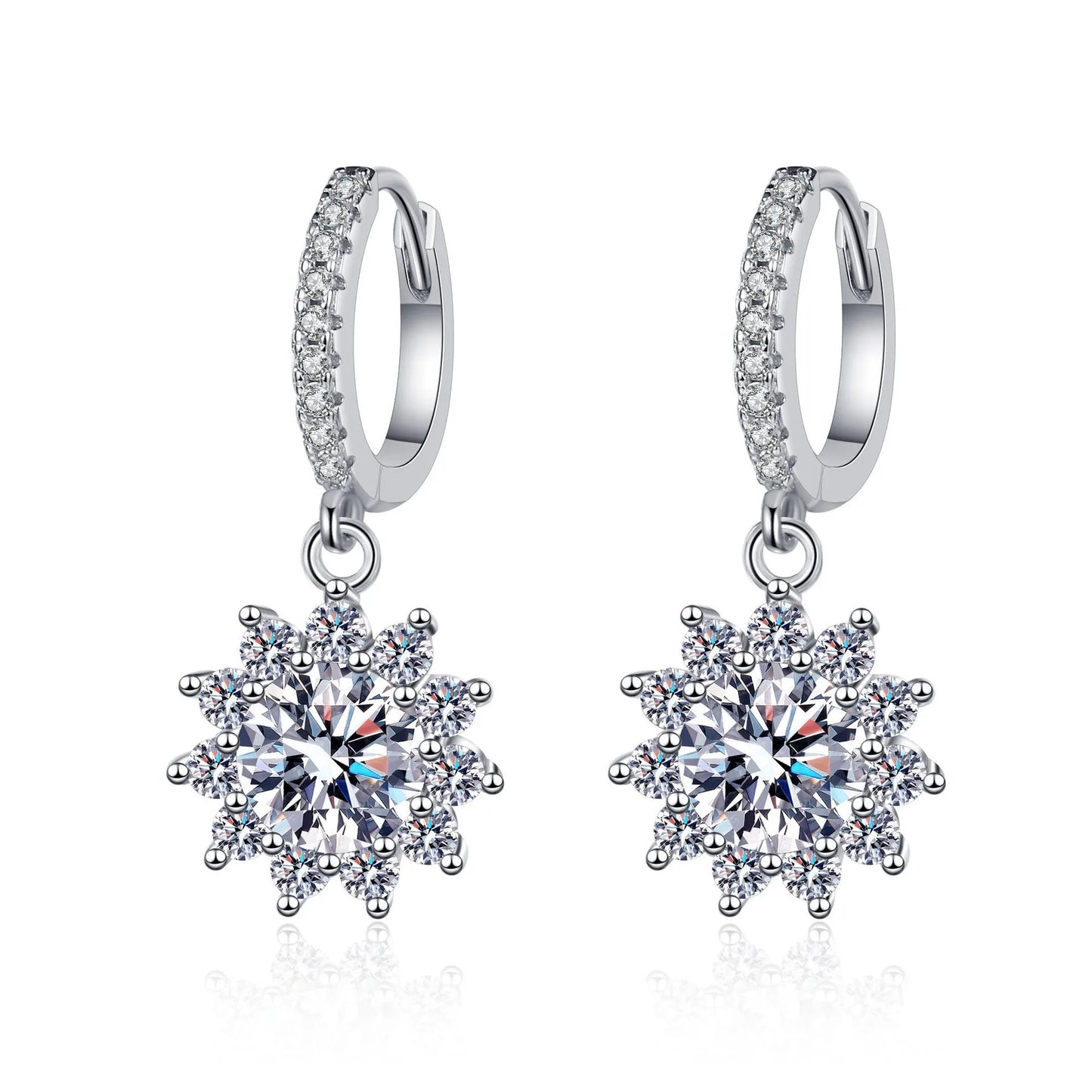 Brinco Lavinia – Delicadeza Radiante em Prata 925 com Zircônia