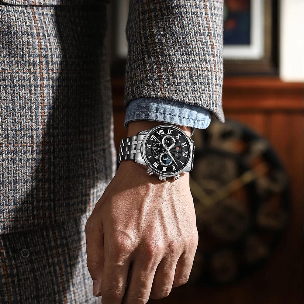 Relógio Ricardo – Elegância e Precisão em Cada Detalhe