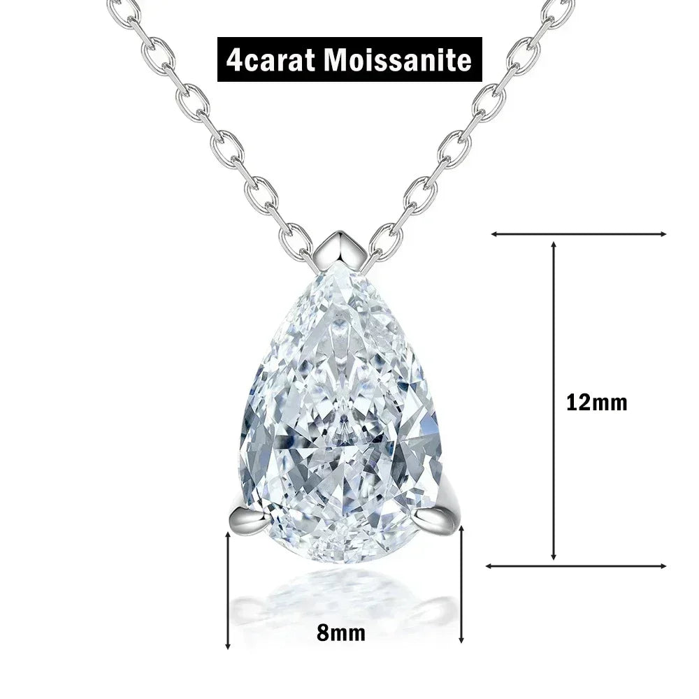 Colar Isotta – Luxo em Prata 925 com Moissanite
