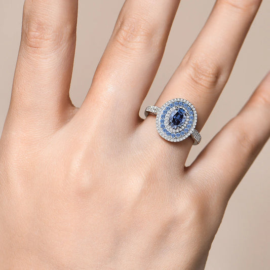 Anel Vita – Luxo em Prata 925 com Diamante Moissanite