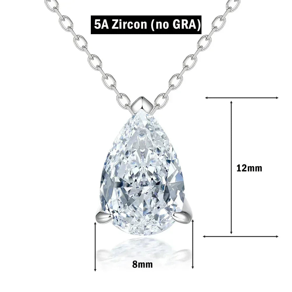 Colar Isotta – Luxo em Prata 925 com Moissanite
