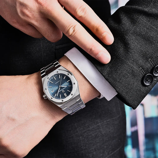 Relógio Enzo – Precisão, Potência e Estilo Atemporal