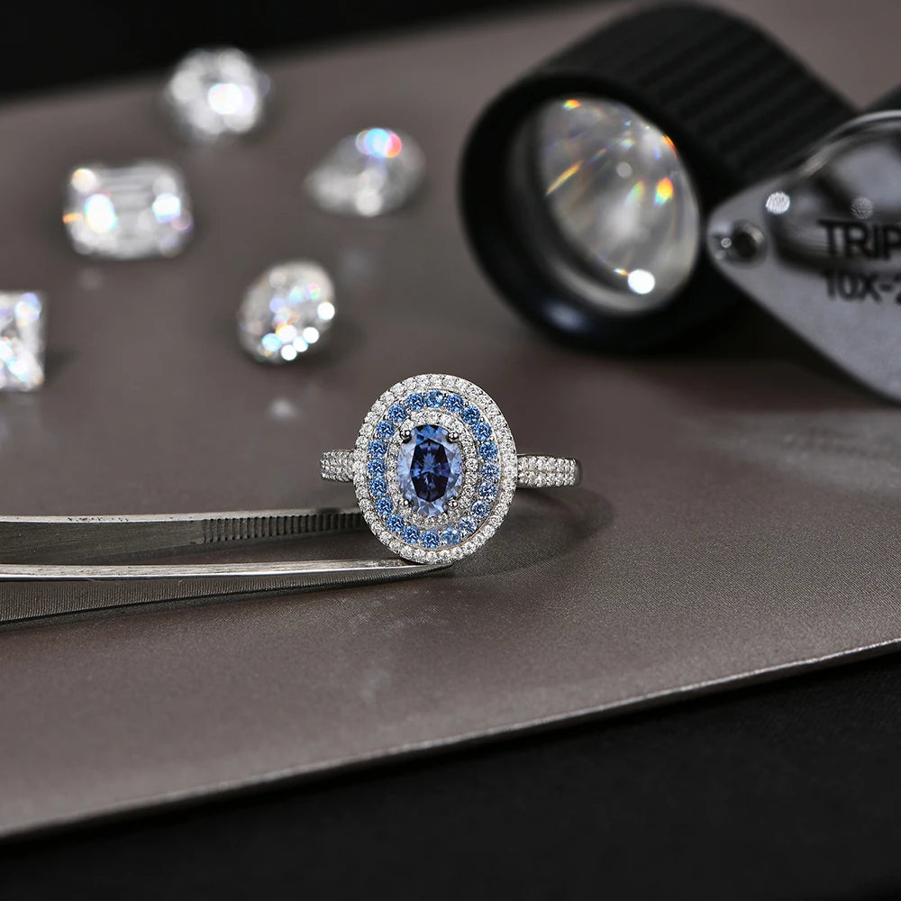 Anel Vita – Luxo em Prata 925 com Diamante Moissanite
