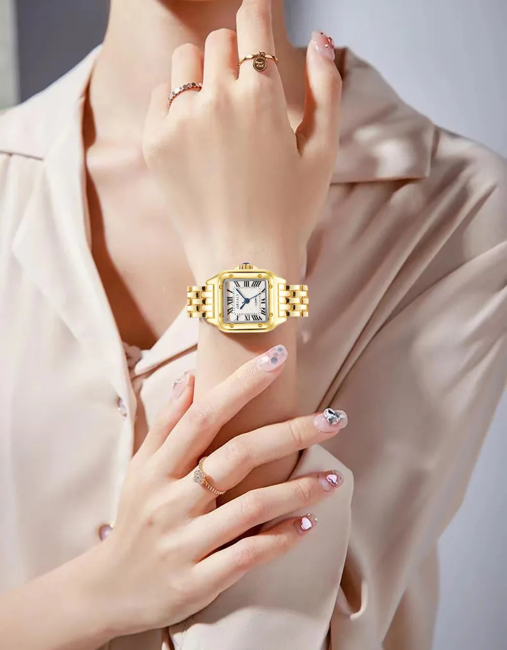 Relógio Alessandra – Elegância Sofisticada com Inspiração Italiana