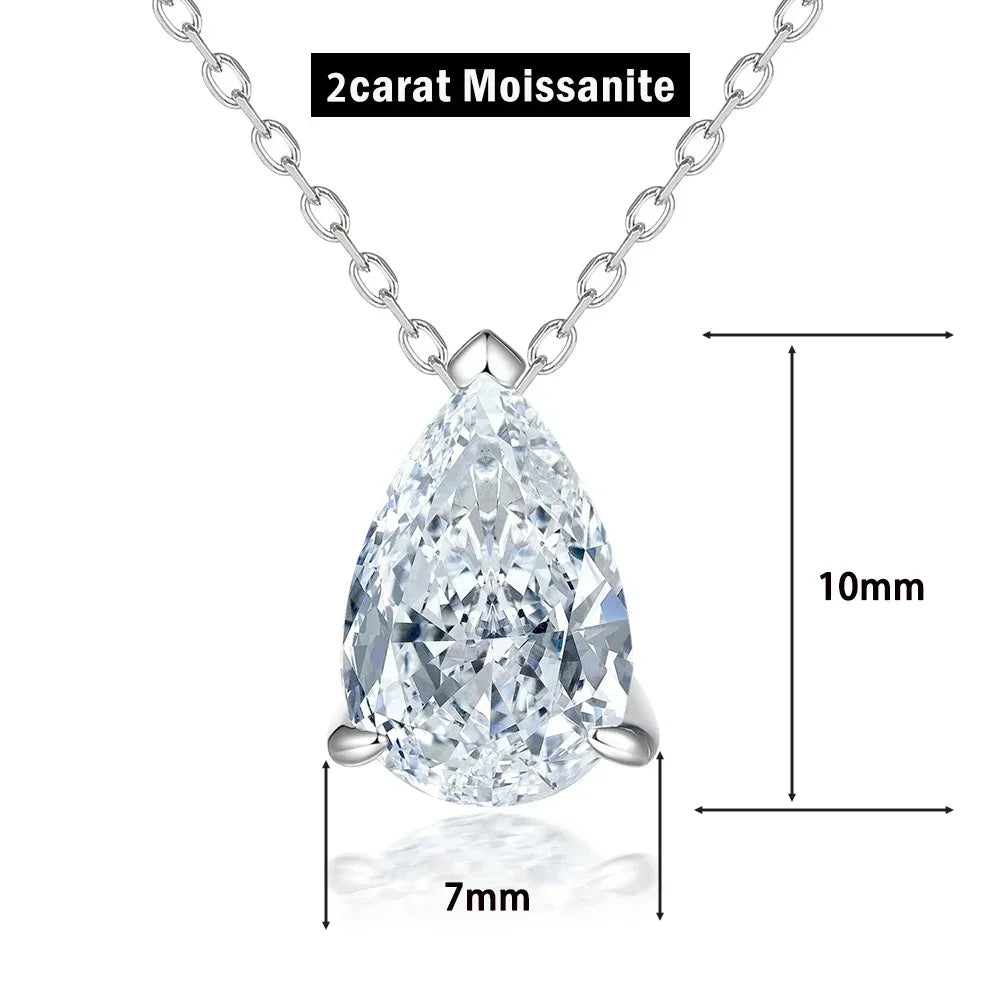 Colar Isotta – Luxo em Prata 925 com Moissanite