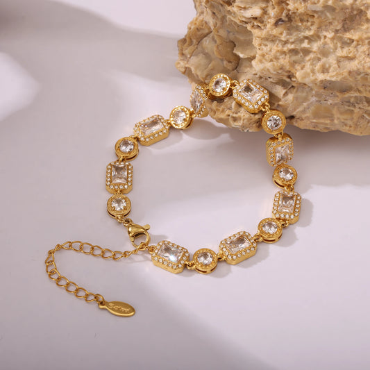 Pulseira Crescenzia – Estilo Clássico com Toque Moderno