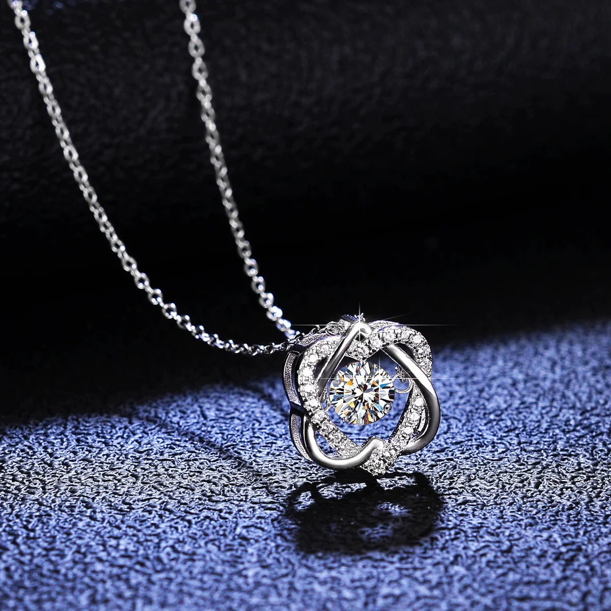 Colar Fiama – O Brilho da Moissanite em Prata 925