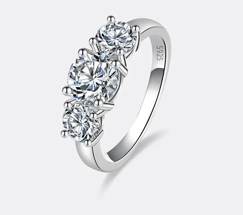 Anel Carmel – Brilho Intenso com Moissanita