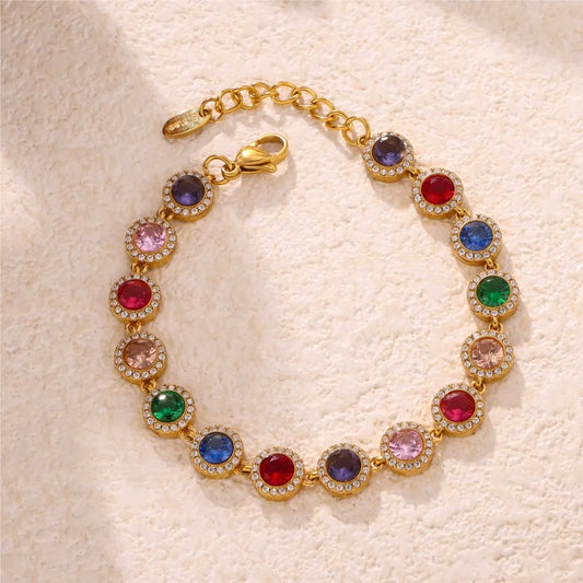 Pulseira Delfina – Charme Feminino com Detalhes Finos