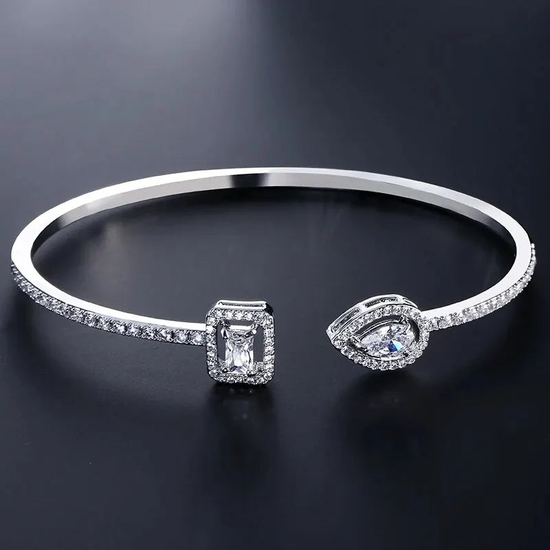 Pulseira Giordana – Luxo em Cobre com Zircônia Cúbica